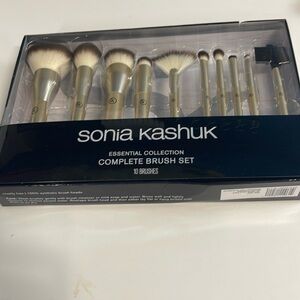Sonia Kashuk complete brush set new 10 brushes